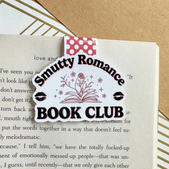 Smutty Romance Book Club Cute Magnetic Bookmark