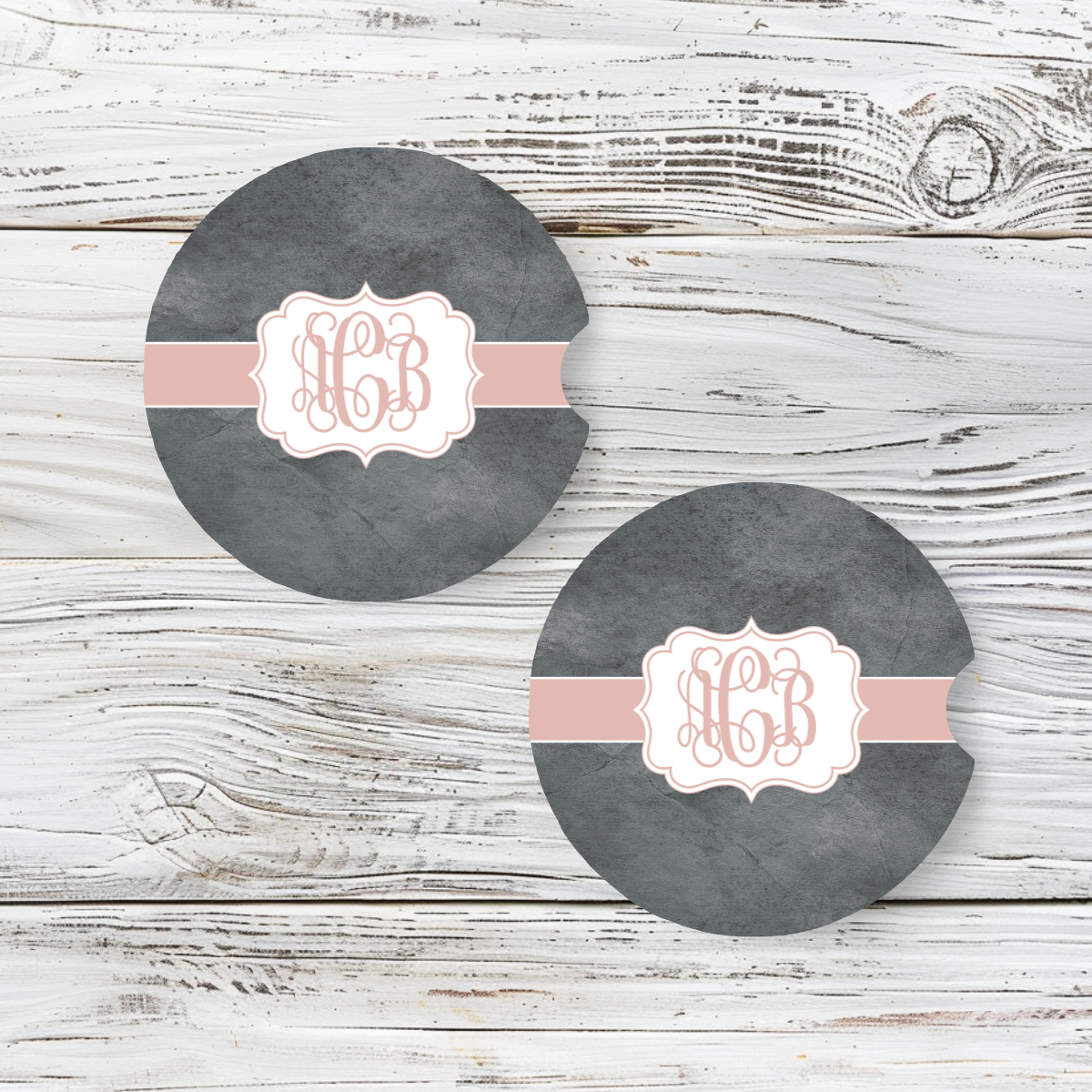 Personalized Car Coaster - Harper (Set of 2)