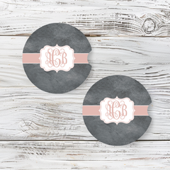 Personalized Car Coaster - Harper (Set of 2)