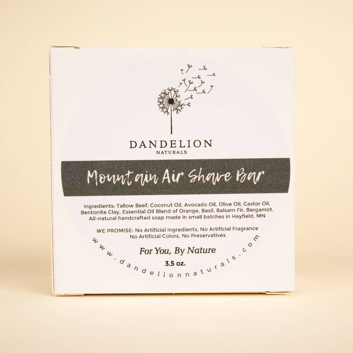 Mountain Air Tallow Shave Soap