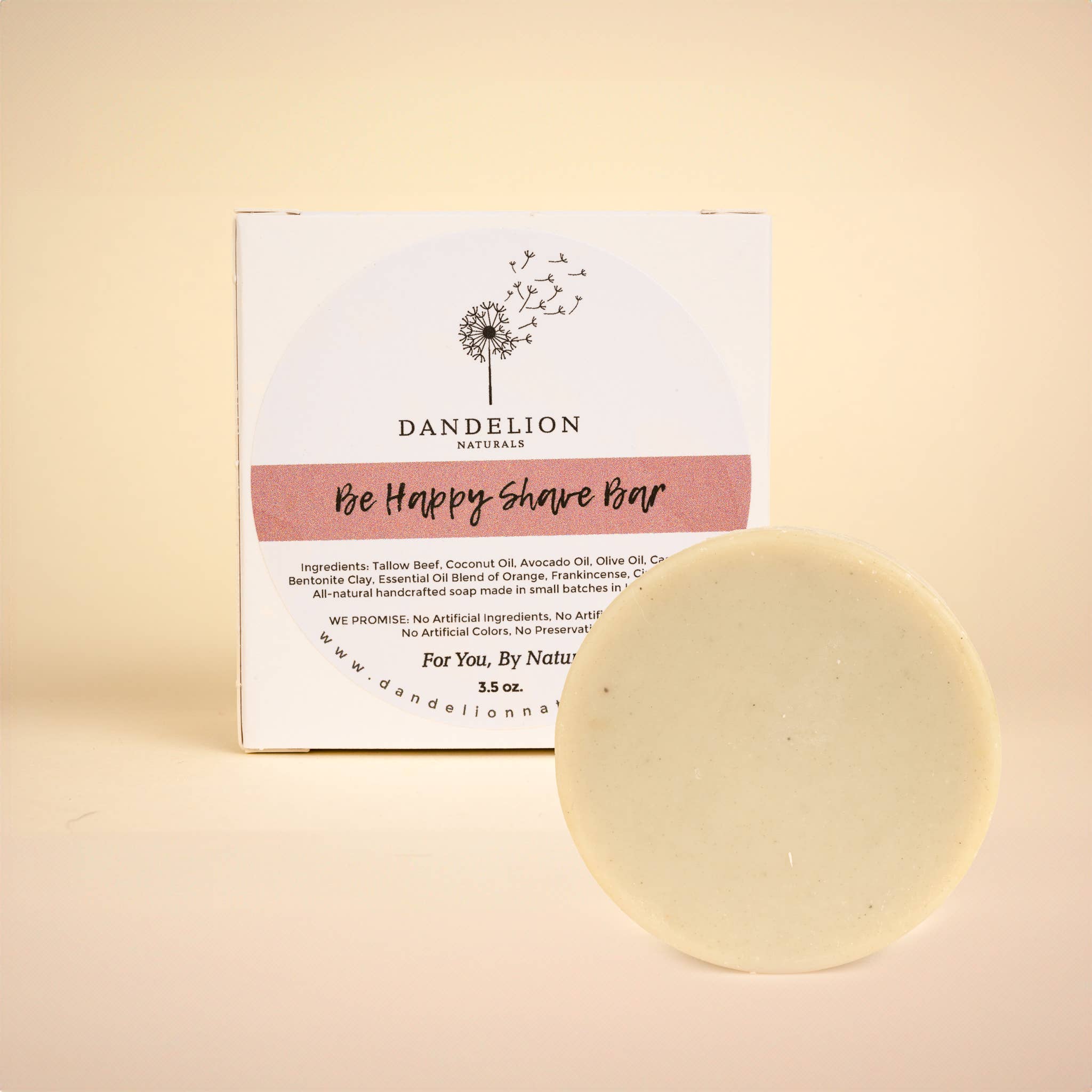 Be Happy Tallow Shave Bar