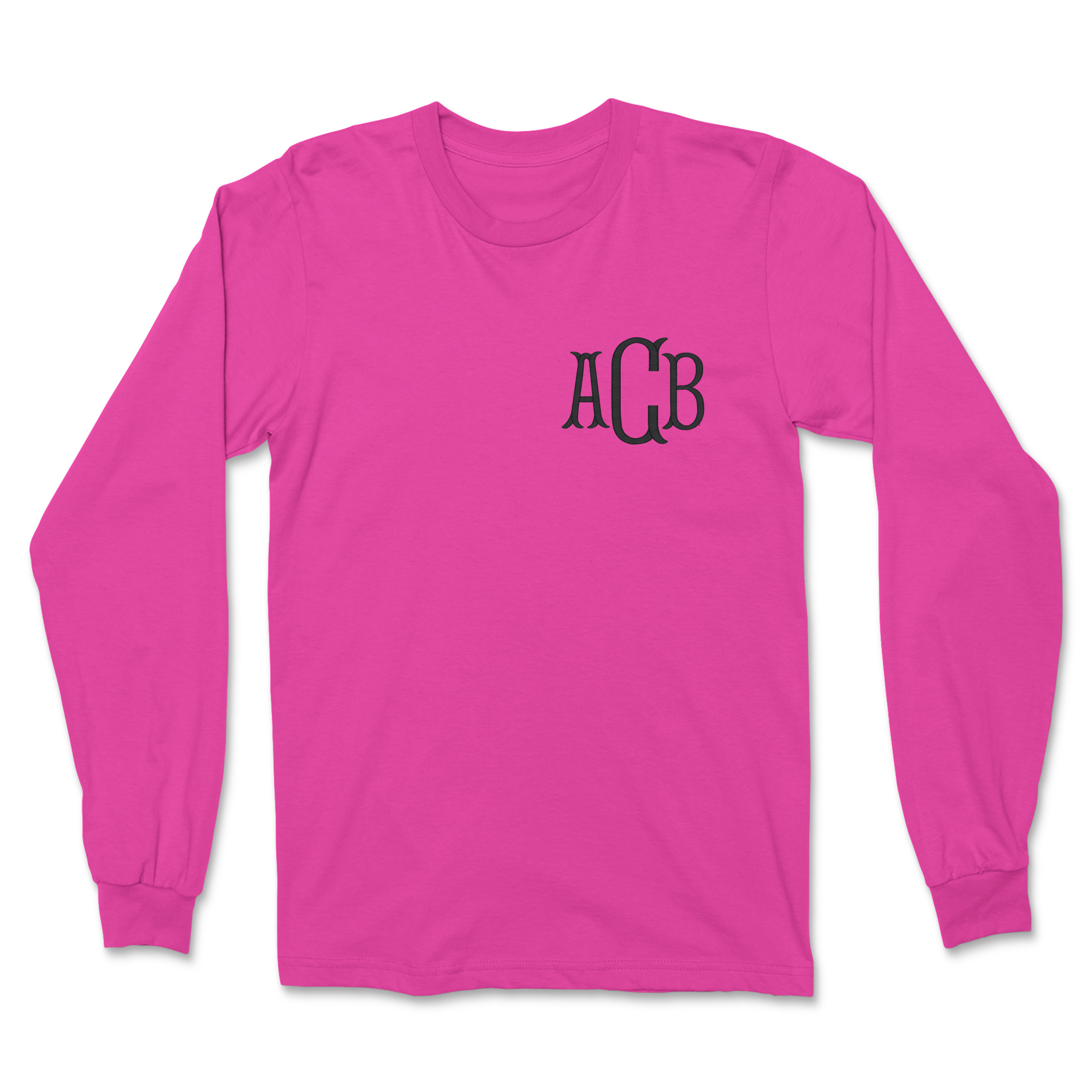 Monogrammed Long Sleeve T-Shirt