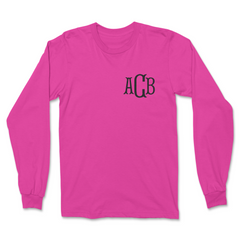 Monogrammed Long Sleeve T-Shirt - Kids