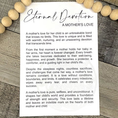 Story Ornament - A Mother's Love - Eternal Devotion