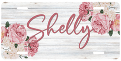 Personalized License Plate - Shelly