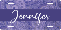 Personalized License Plate - Jennifer
