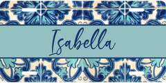 Personalized License Plate - Isabella