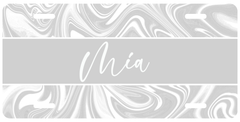 Personalized License Plate - Mia