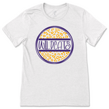 Leopard Circle T-Shirt - Clarksville High School Wildcats