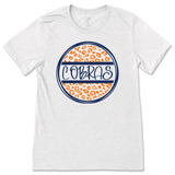 Leopard Circle T-Shirt - Kirkwood High School Cobras